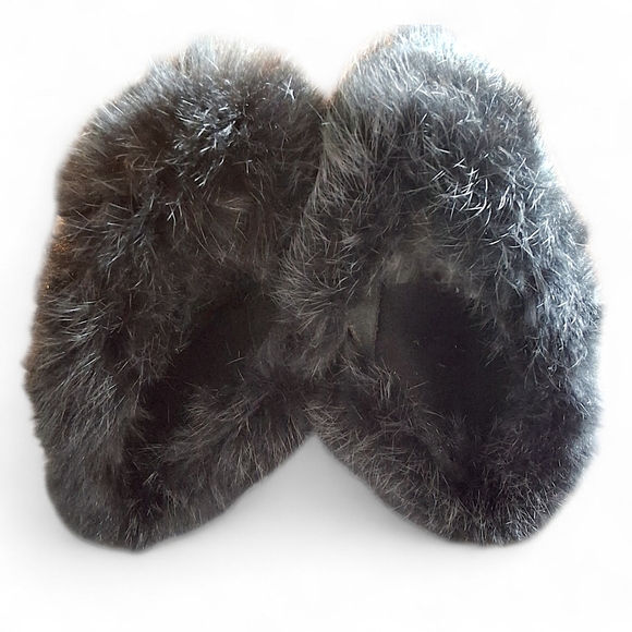 Coach Lizzie Signature Faux Fur Winter Boots Black Size 9 EUC - Picture 15 of 15